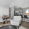 Open-concept kitchen and living room area inside a home at Chapel Creek Cottages