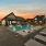 Chapel Creek Cottages community swimming pool with a tanning ledge